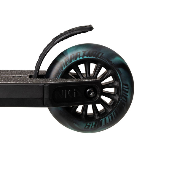 NKD Next Generation Black-Mint Aluminiu de înaltă performanță Scuter ușor pentru tineri piloți. 79,4 cm