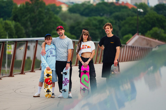 Skateboard complet Urban Sports Skating Tomato 7.5"