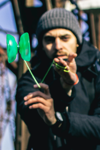 Yoyo pentru avansat YoYoFactory Replay PRO Aqua Marble