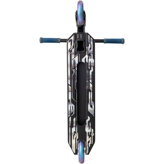 NKD Next Generation negru / albastru de înaltă performanță din aluminiu scuter ușor pentru călăreți tineri. 79,4 cm