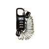 Cipher Lock lacăt de securitate pentru scuter skateboard longboard NKD XtremeSecure Cable Lock negru și argintiu 70 cm