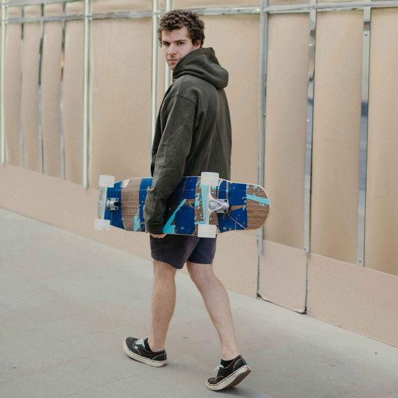 NKX Superior Dancing Longboard nuc Glacier 48 "