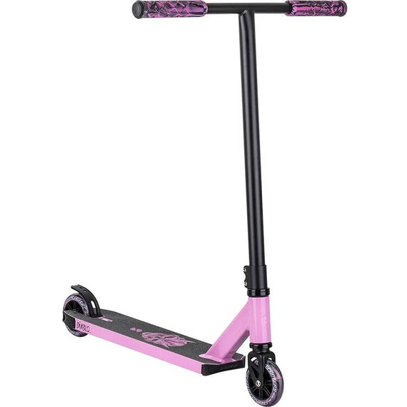 Story Diablo Scooter de înaltă performanță negru și roz. 78 cm