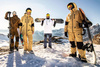 Ochelari de snowboard și schi Annox Squad Kids RevoBlue