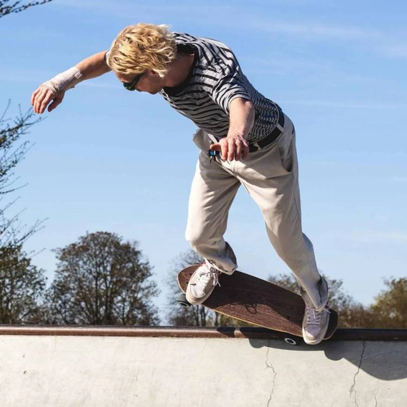 Cruiser Skateboard de înaltă calitate NKX Classic Oak Silver Cruiser 29 "