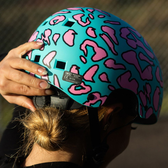 NKX Brain Saver Unicorn roz Cască de skateboard