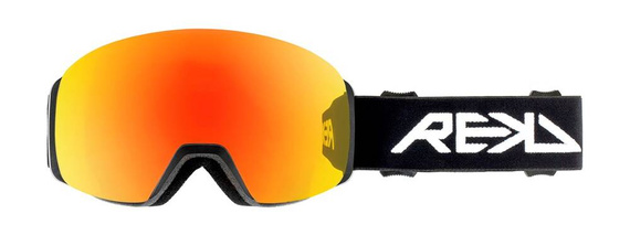 REKD Ascent MagSphere Snow Goggles Kit Black/Chromatic Torch M/L ochelari de snowboard și schi