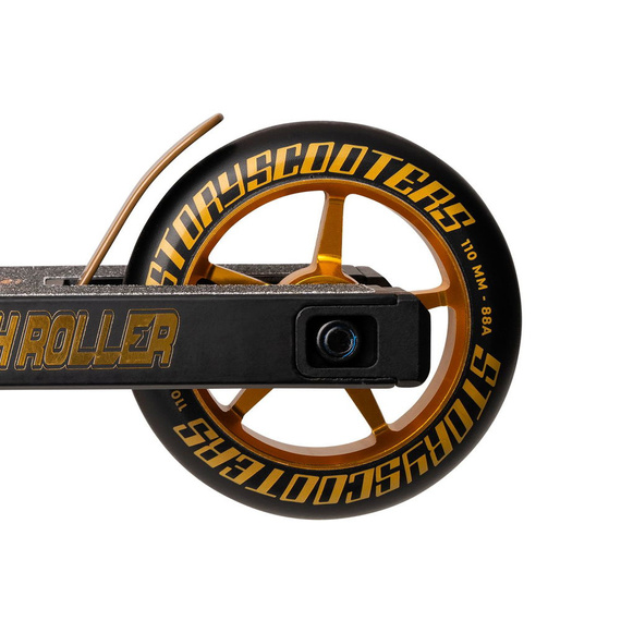 Story High Roller Scuter de performanță stradală Negru și auriu 87 cm