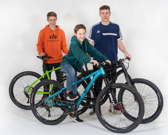 KUbikes 20S DISC Verde Bicicletă superușoară pentru copii