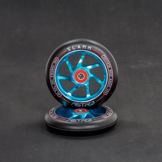 SLAMM 110mm ASTRO Roată scuter albastru