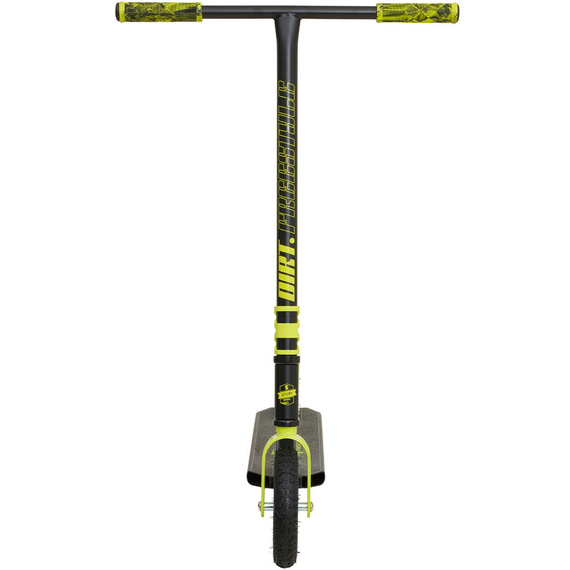 Off-road Story Dirt Freestyle Scooter negru și galben 89.9 cm