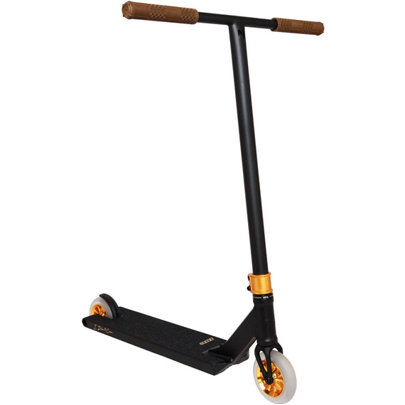 NKD IDC Stunt Scooter negru și auriu wys. 90 cm