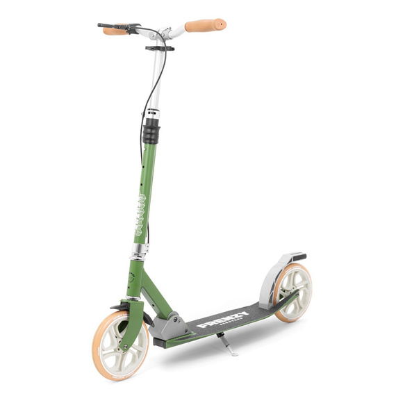 Frenzy 205mm frână dublă V4 Scooter urban recreațional verde