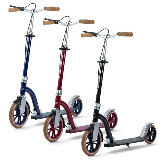 FRENZY 230mm Dual Brake Recreational city scooter negru
