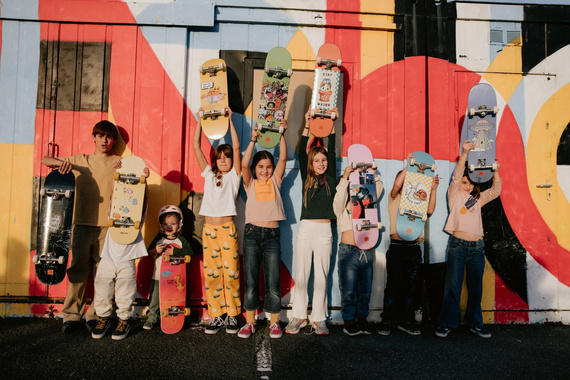 Skateboard pentru copii Trucuri MINI Elephant 7.87"