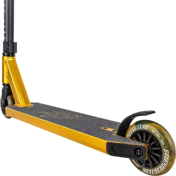 Stunt Aluminiu Scuter ușor pentru tineri rideri NKD Next Generation Stunt Gold wys. 79,4 cm