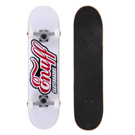 ENUFF CLASSIC LOGO Skateboard complet Alb 7.75"