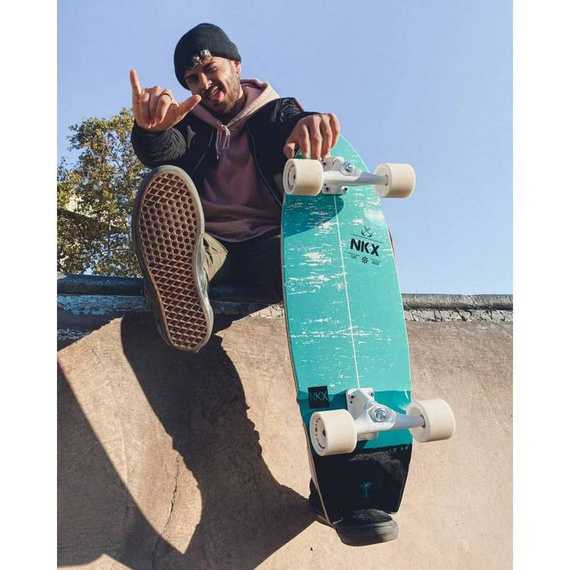 Surfskate Skateboard NKX Maverick Albastru 31"