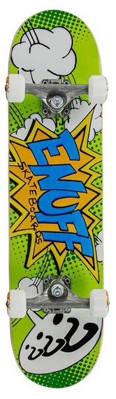 Enuff POW II Mini Skateboard Verde 7.25"