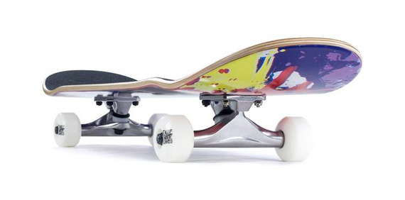 ENUFF SPLAT Skateboard roșu/albastru 7.75"
